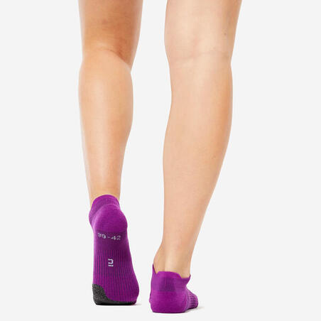 Čarape plitke ženske 2 para - lila