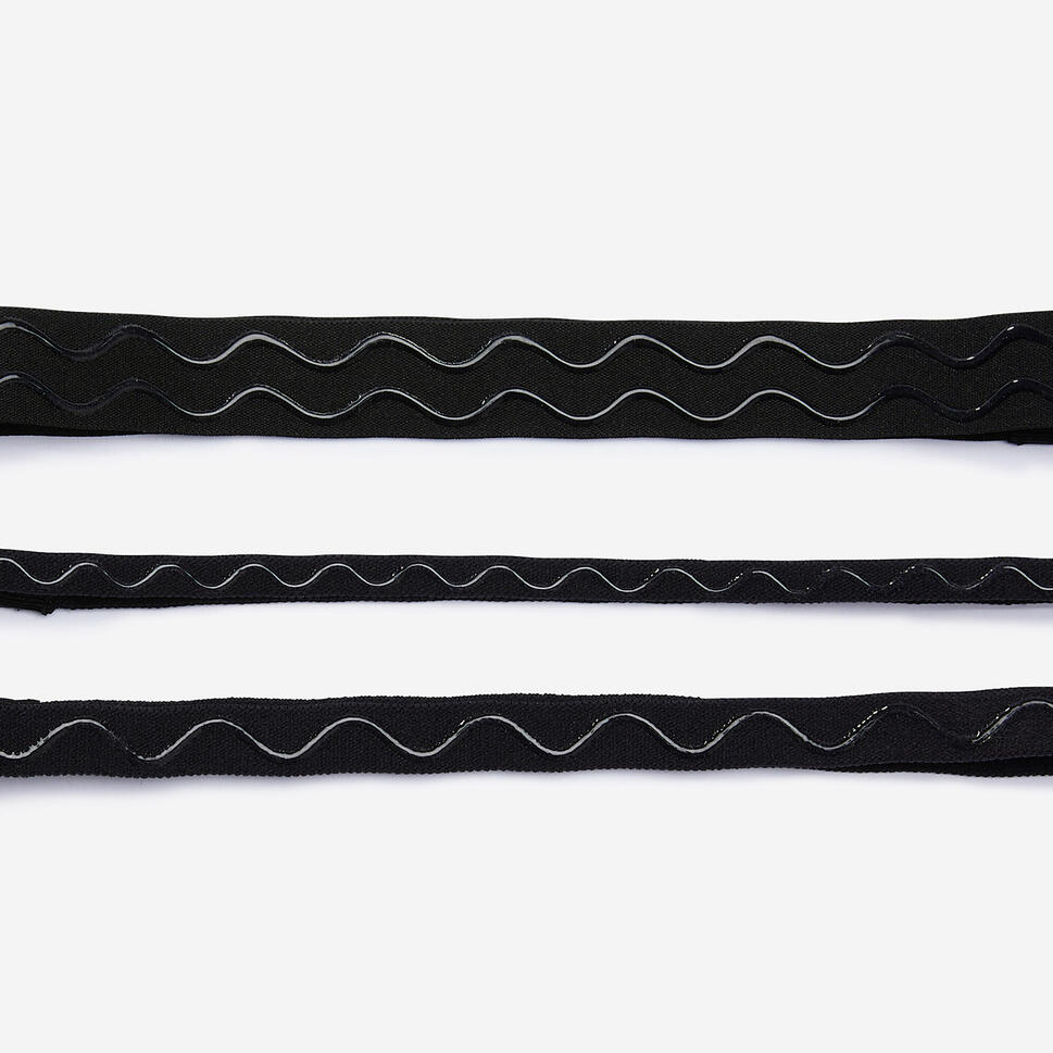 Saç Lastiği - Fitness/Kardiyo - Siyah - x3