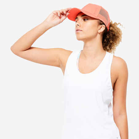 Breathable Fitness Cap - Coral