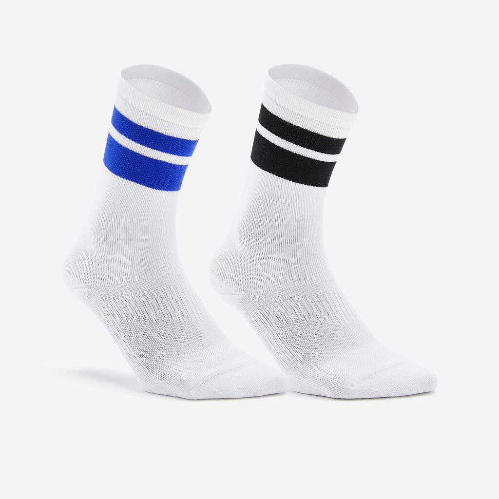 Chaussettes hautes de fitness cardio training x2