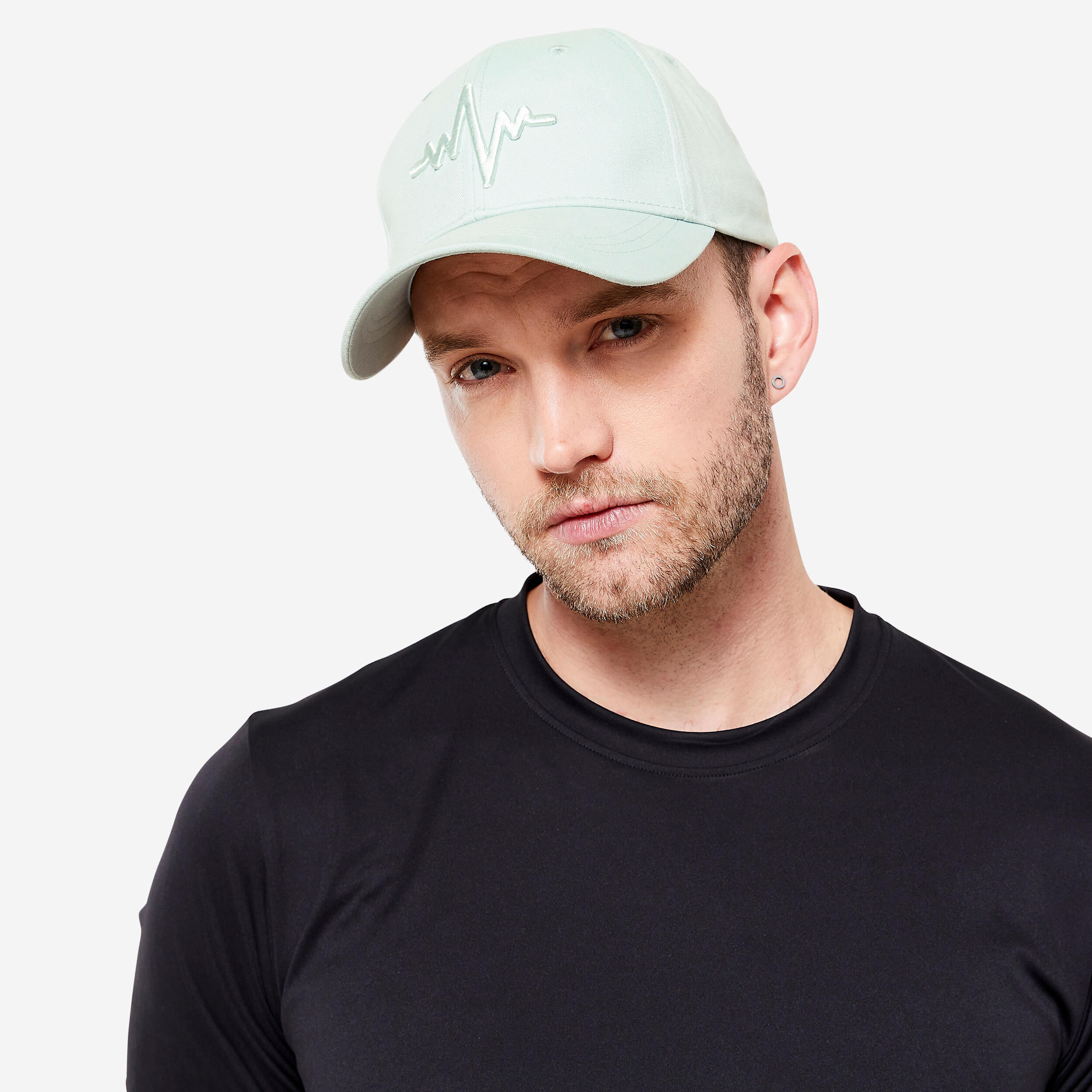 Gorra Fitness Domyos Verde 2/8