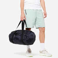 Fold-Down Fitness Bag 30 L - Navy Blue