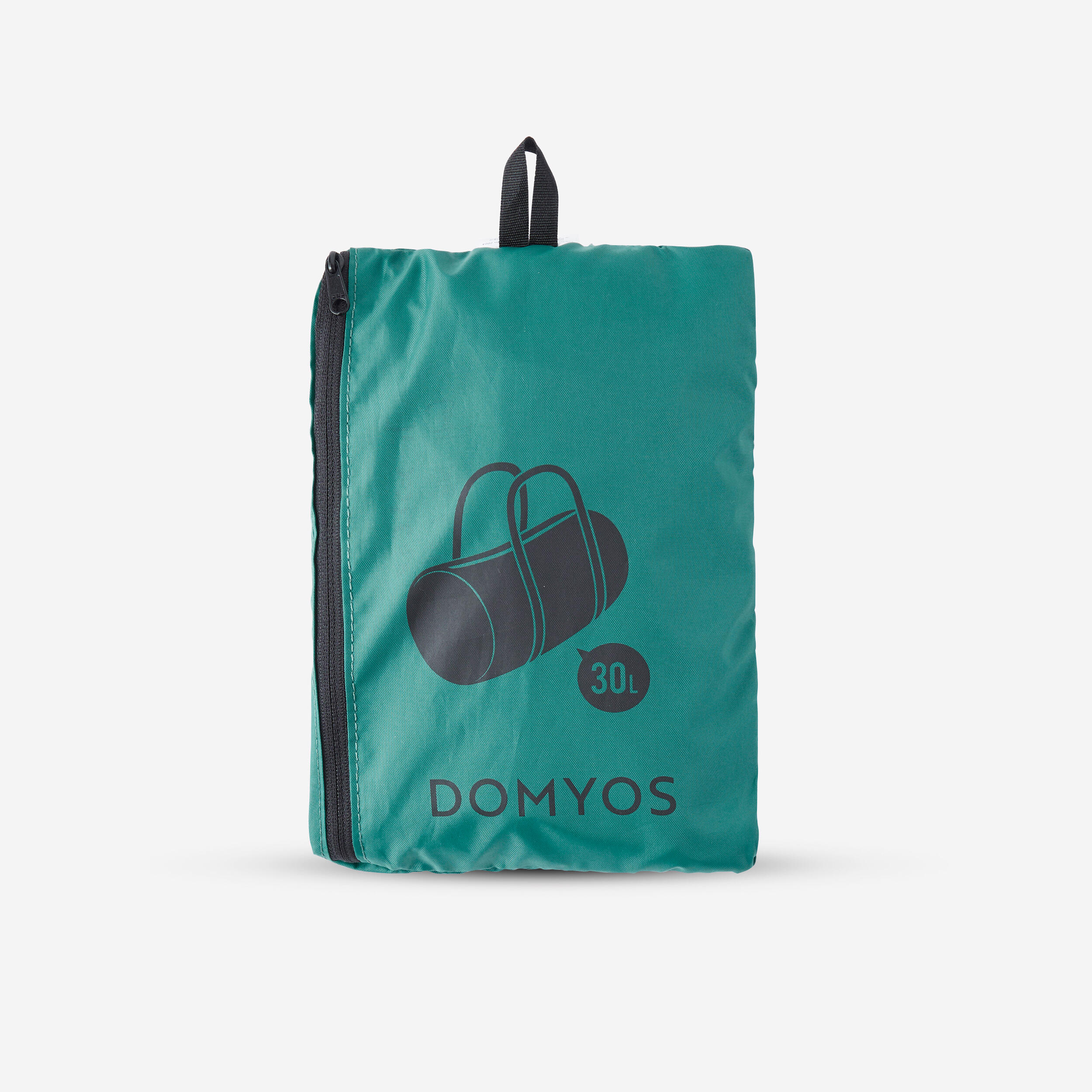 Borsa sportiva pieghevole 30L, verde