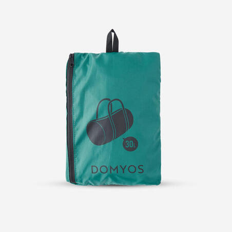  Сумка для фітнесу 30 л складана зелена