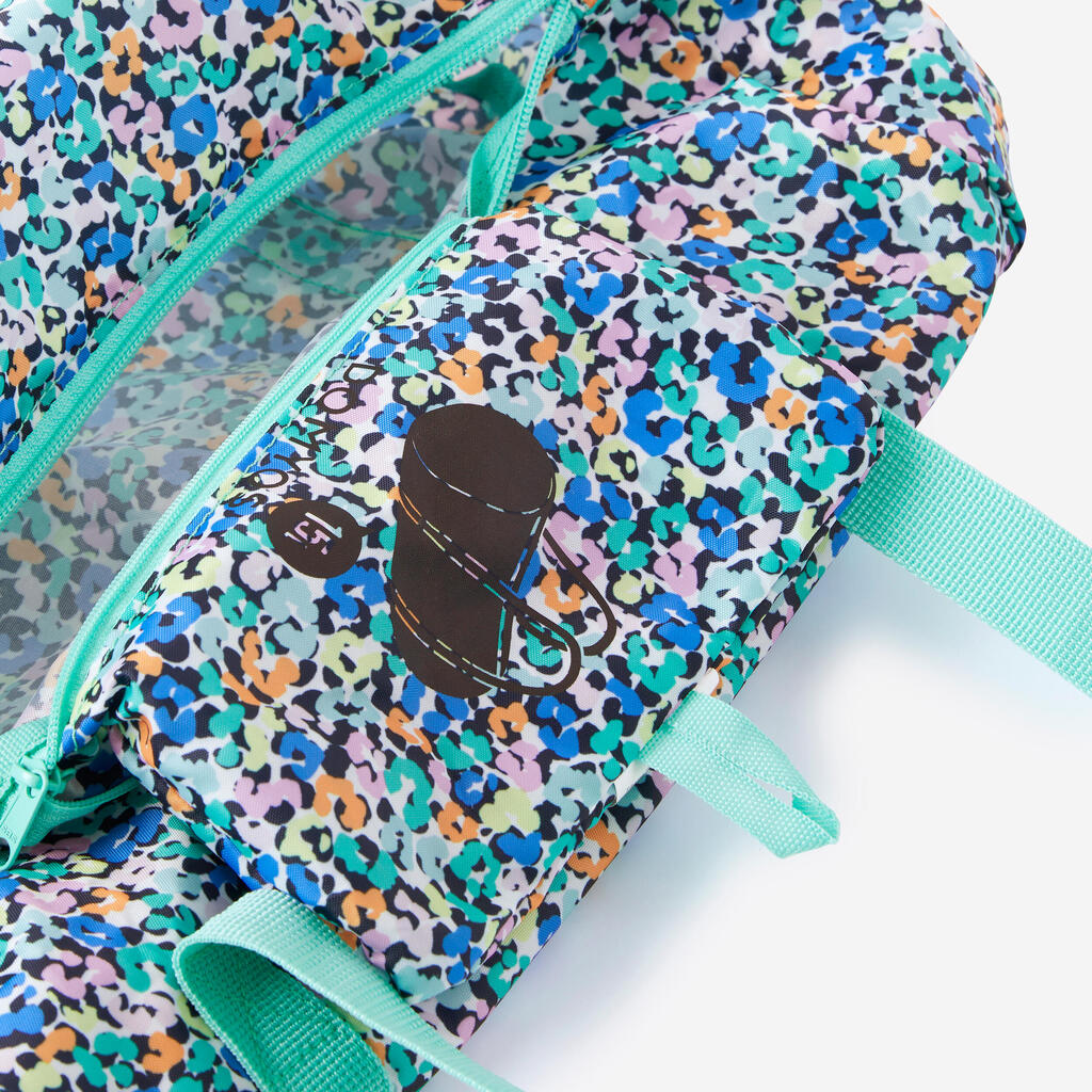 15 L Foldable Sports Bag - Multicoloured