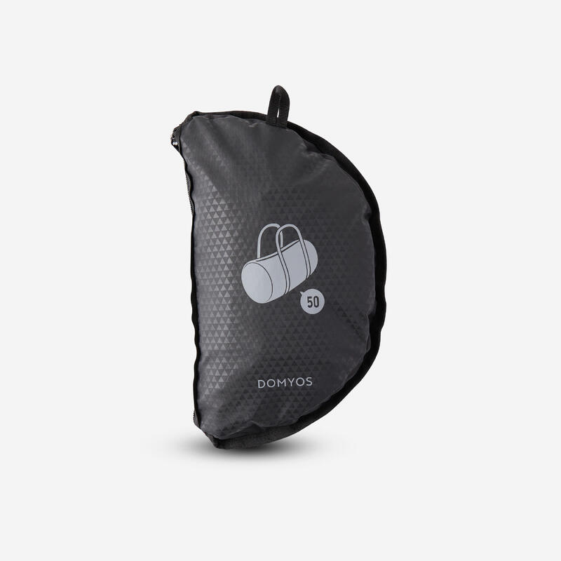 Sporttasche Damen 50 l - Tube schwarz