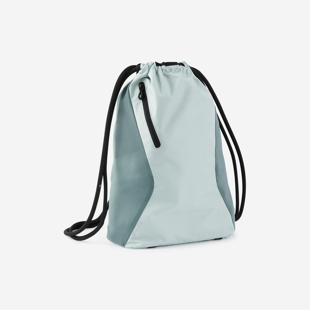 15 L Fitness Backpack - Green/Grey