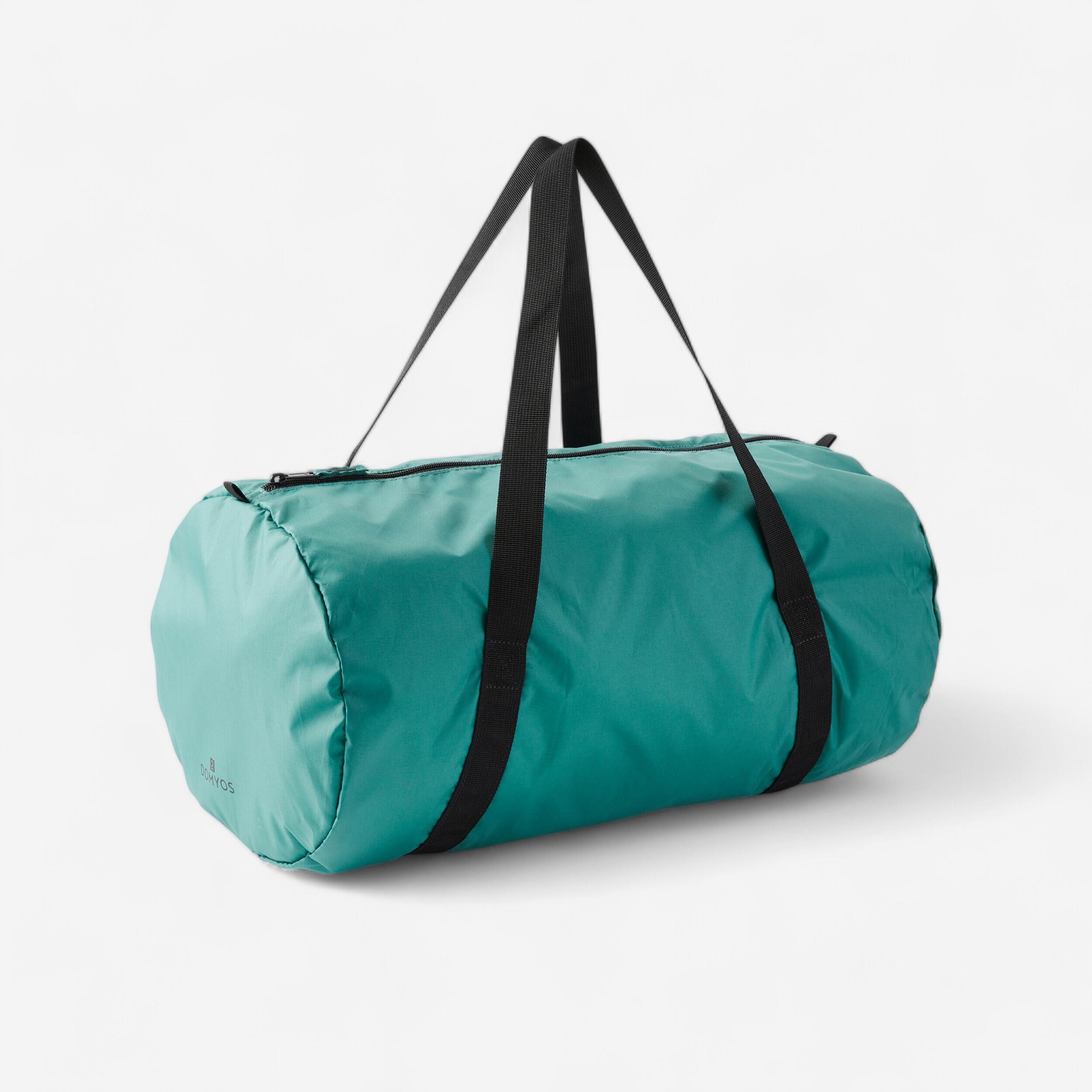 Borsa sportiva pieghevole 30L, verde