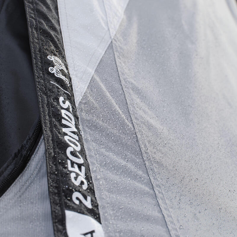 Cort de camping instant 2 locuri, 2 Seconds Fresh & Black