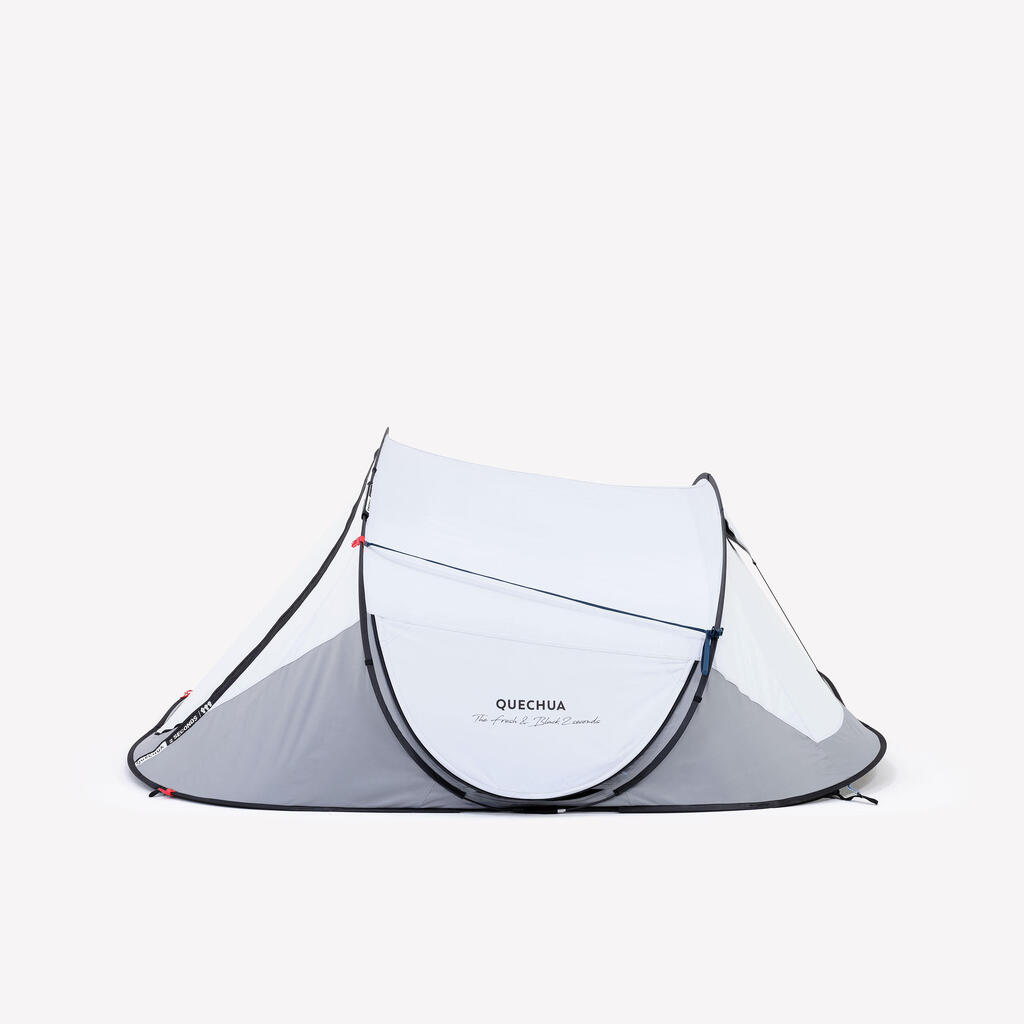 Carpa armado rápido para 3 personas Camping Fresh & Black Quechua blanco