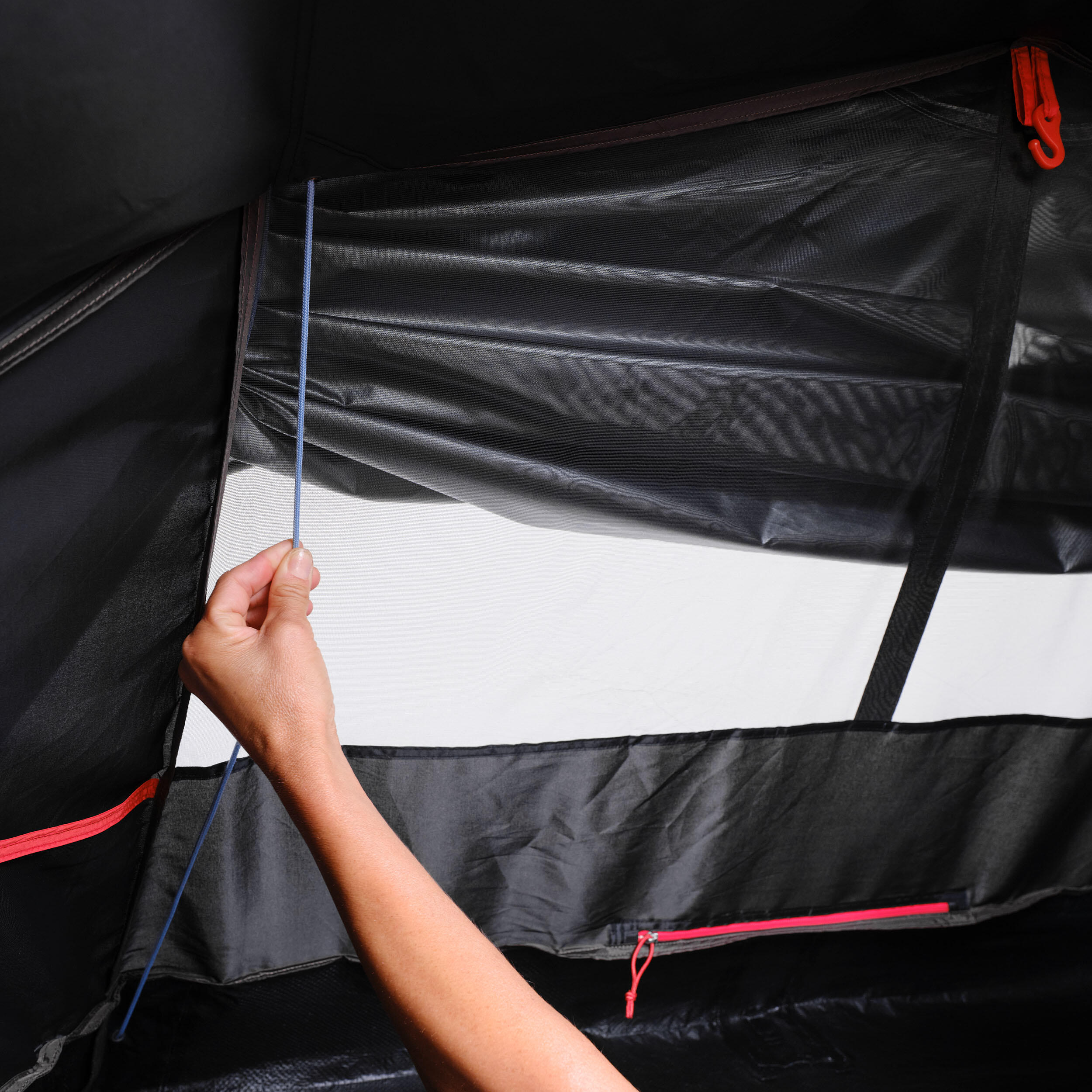 Camping Tent 2-Person - 2 Seconds Fresh & Black - QUECHUA