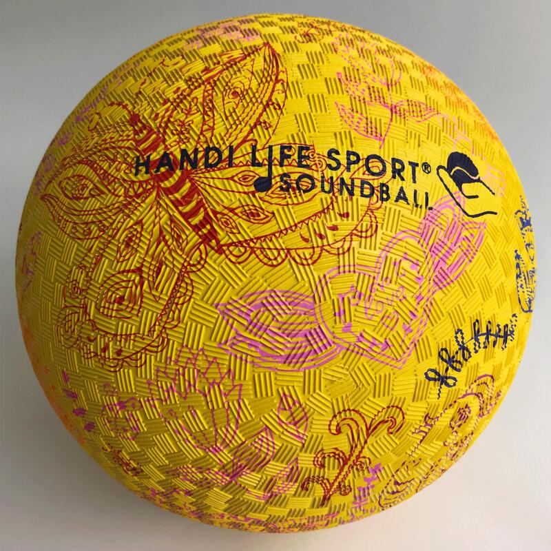 Ballon sonore cécifoot Butterfly - Taille 5