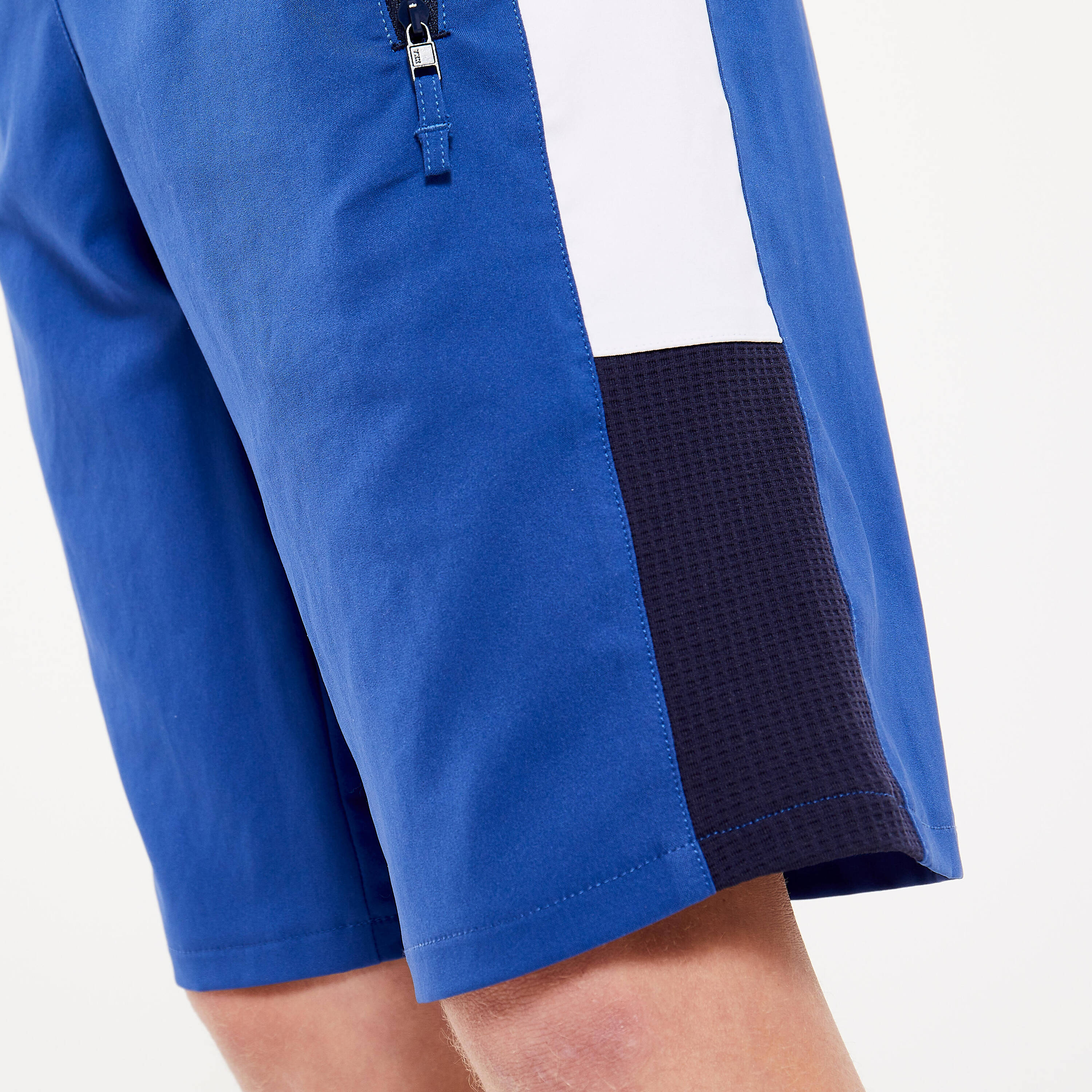 Kids' Breathable Multisport Shorts - Blue/White/Black -  3
