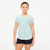 T-shirt 2en1 fille - turquoise jade