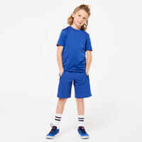 Kids' Breathable Shorts - Blue/White/Black