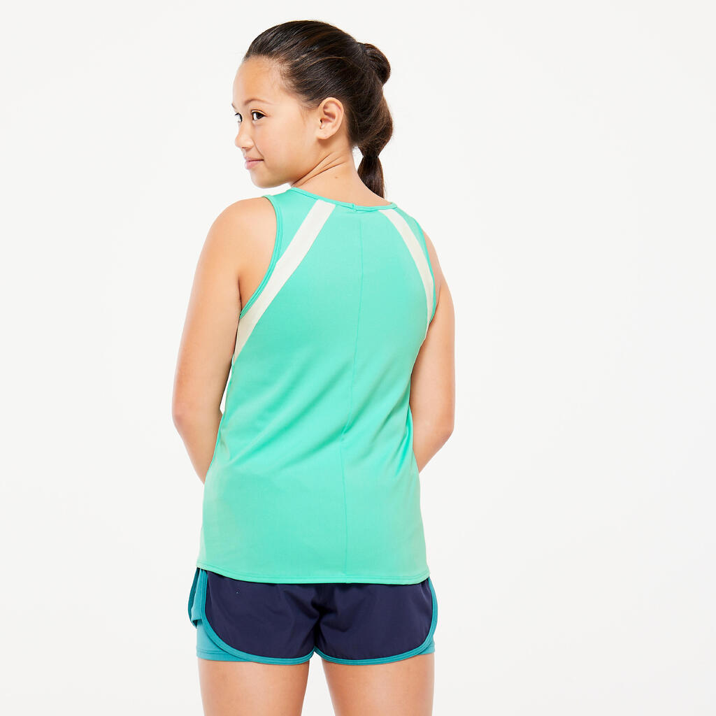 Girls' Breathable Tank Top - Green