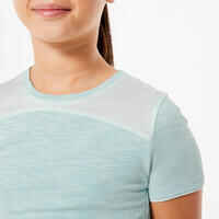 Girls' 2-in-1 T-Shirt - Turquoise