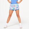 2-in-1 short voor meisjes blauw multicolor