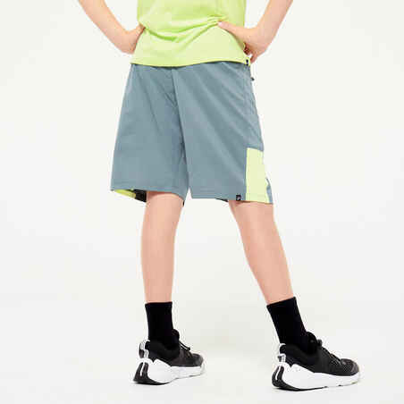Kids' Breathable Shorts - Cedar/Yellow
