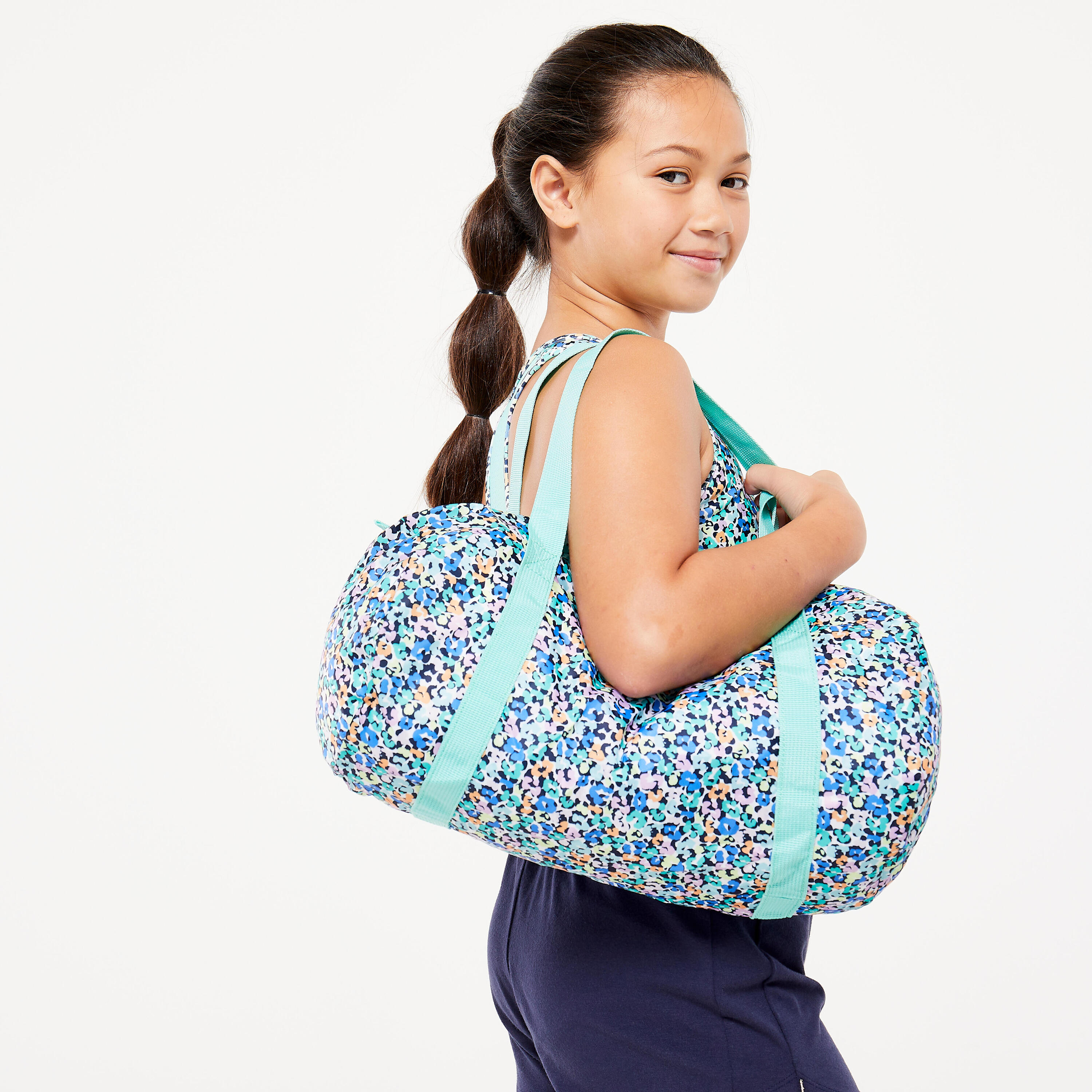 15 L Foldable Sports Bag - Multicoloured 1/8