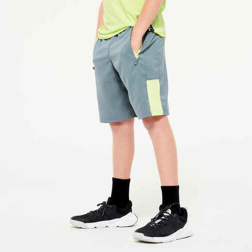 
      Kratke hlače prozračne dječje zeleno-žute
  