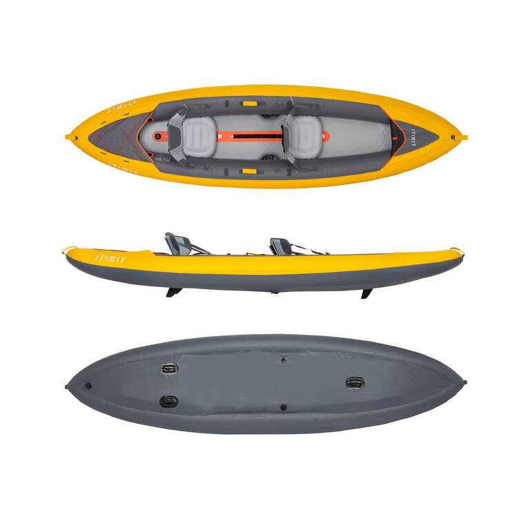 Inflatable 2 person touring Kayak High Pressure Bottom - X100+