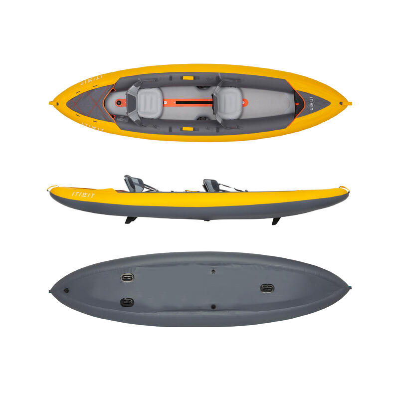 Caiac-canoe gonflabil 2 locuri Presiune înaltă - X100+