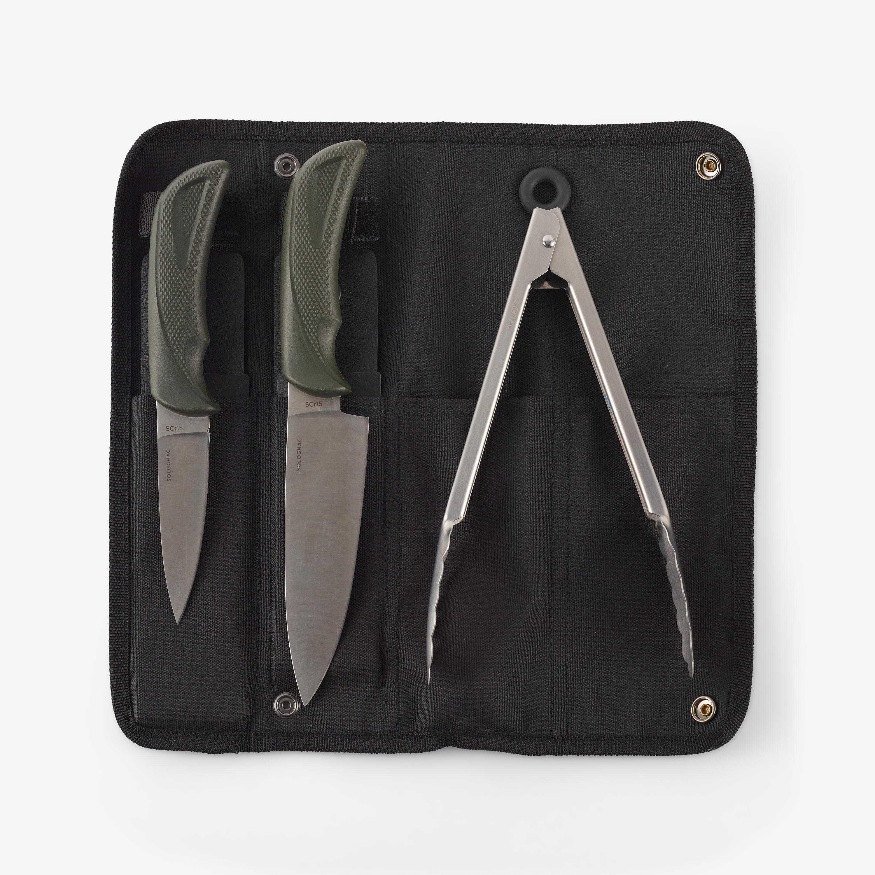 SOLOGNAC Küchenmesser Set Camping Bushcraft BBQ | 03583787110980 SOLOGNAC Küchenmesser Set Camping Bushcraft BBQ | 03583787110980