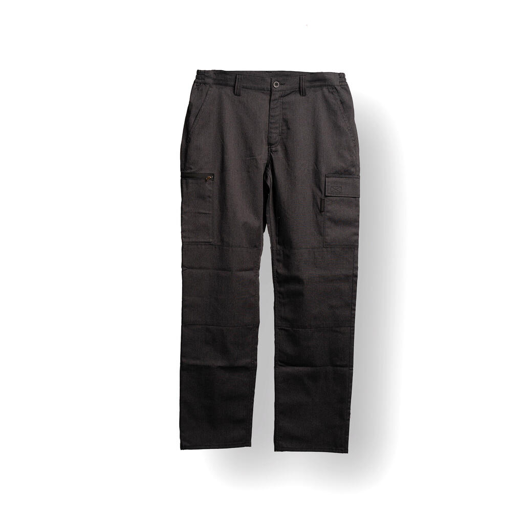 Resistant cargo trousers steppe 300 green marl