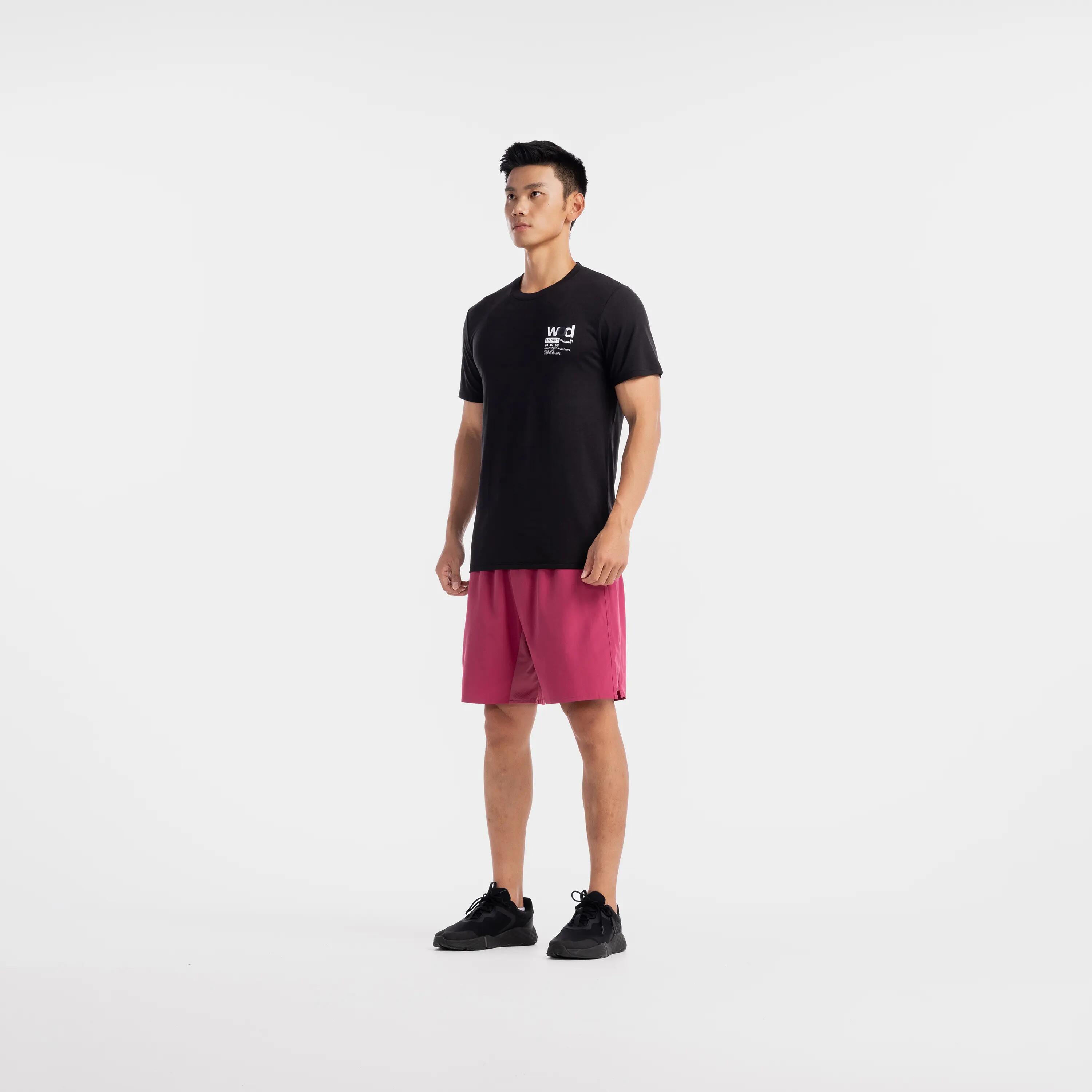 Men's Fitness Cardio Training Shorts 500 - Pink 8/9
