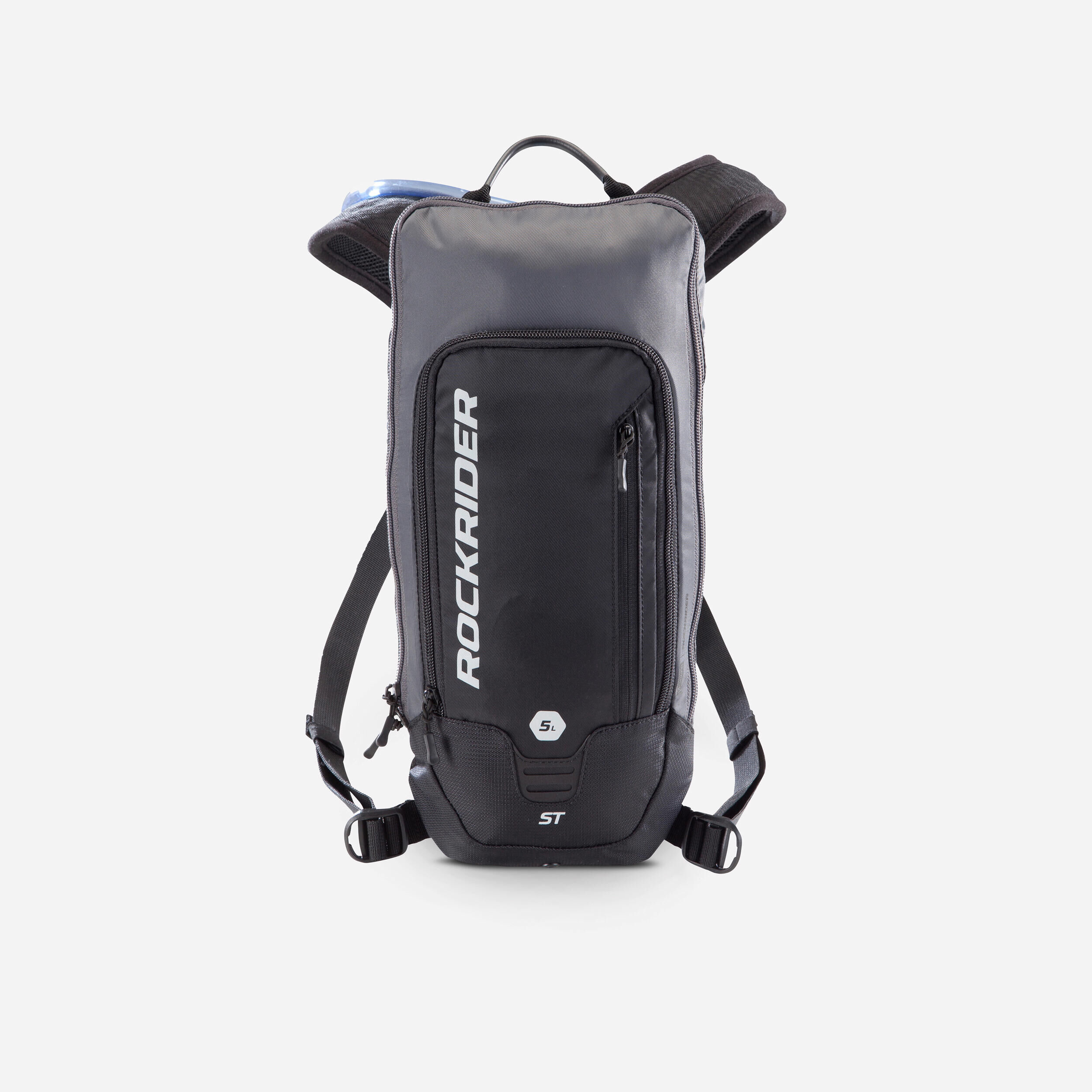 ROCKRIDER Mountain Bike Hydration Backpack ST 500 4L/1L Water - Black