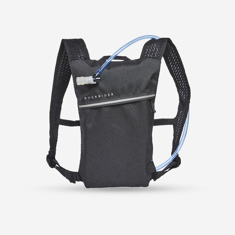 Mountain Bike Hydration Backpack Explore 2L/1L Water - Black