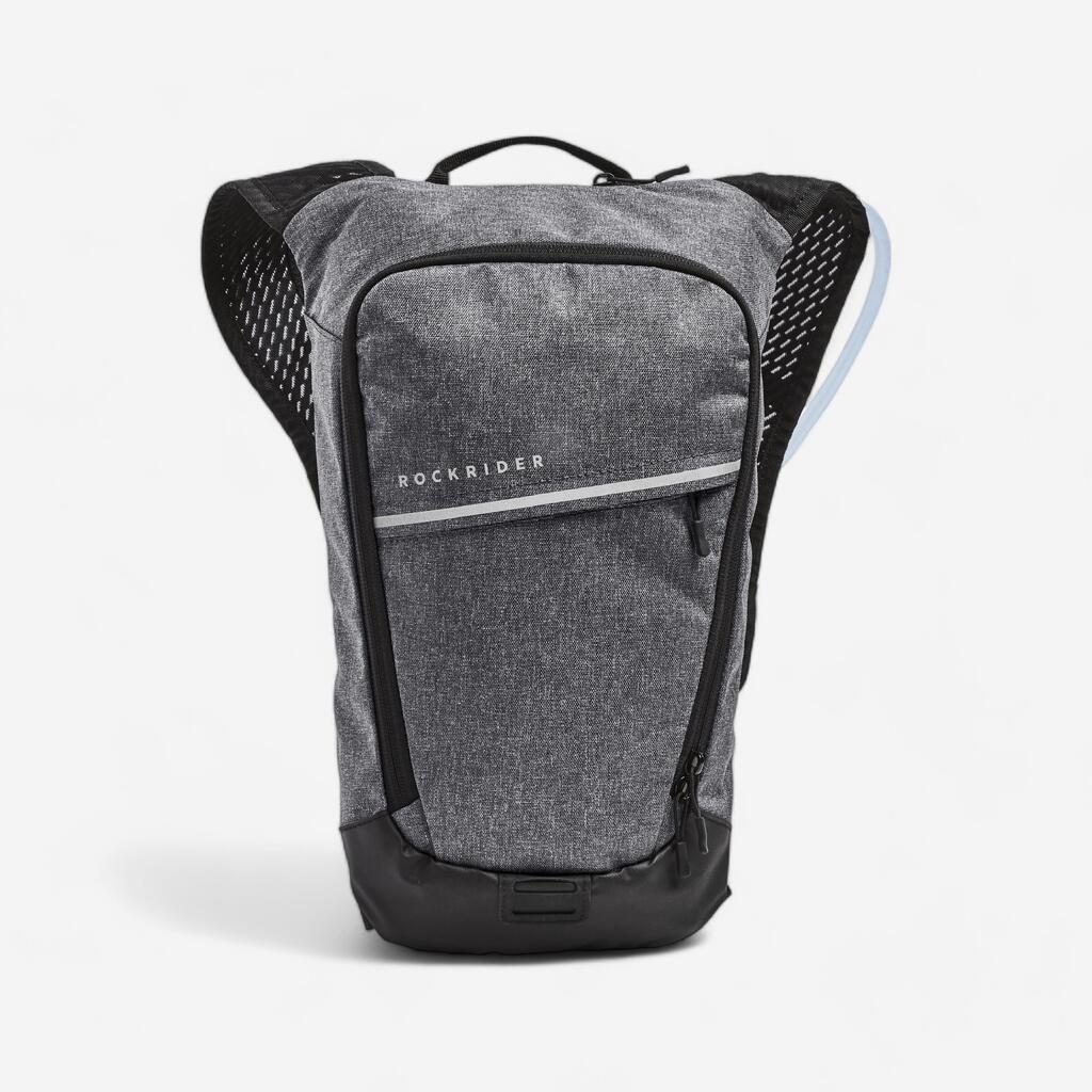 MOCHILA HIDRATACIÓN MTB TRAVESÍA GRIS 4 L/1 L AGUA