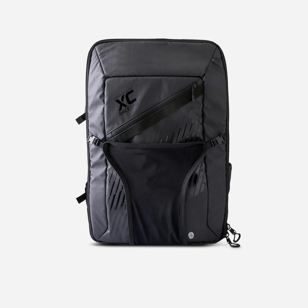Maleta de transporte para ciclismo Rockrider XC RACE negro