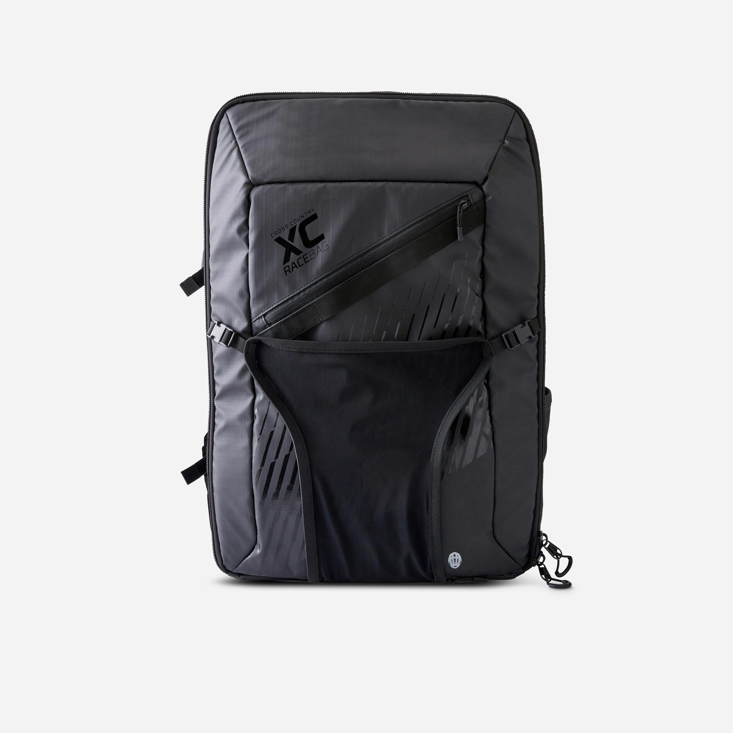 Fahrradrucksack XC Race Bag schwarz - Decathlon