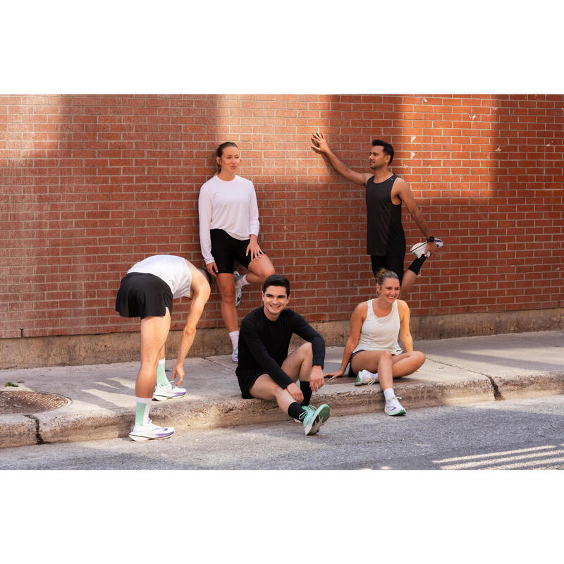 Maiou respirant Alergare Jogging Run Dry Negru Bărbați 