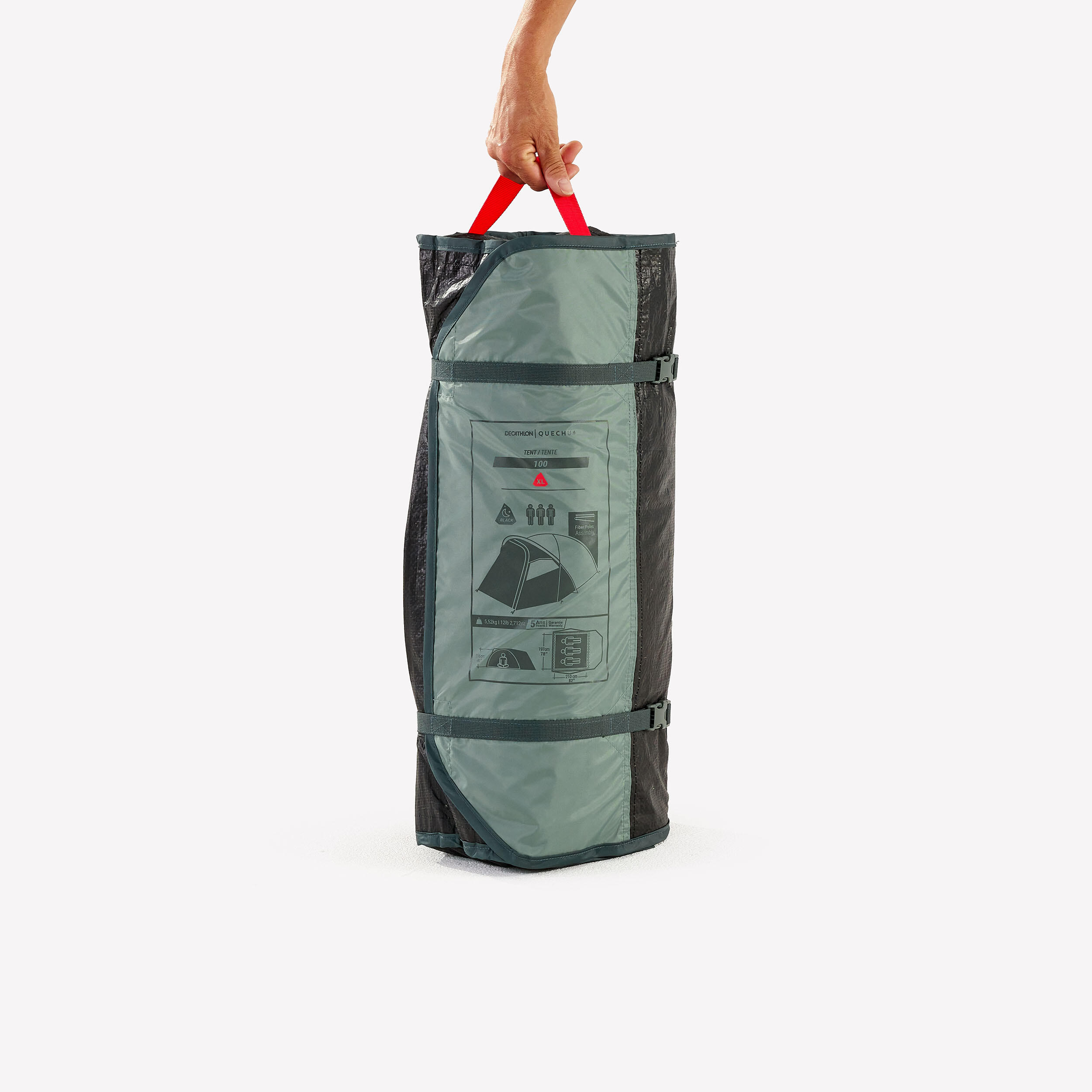 Camping Tent - MH100 XL - 3-Person 3/18