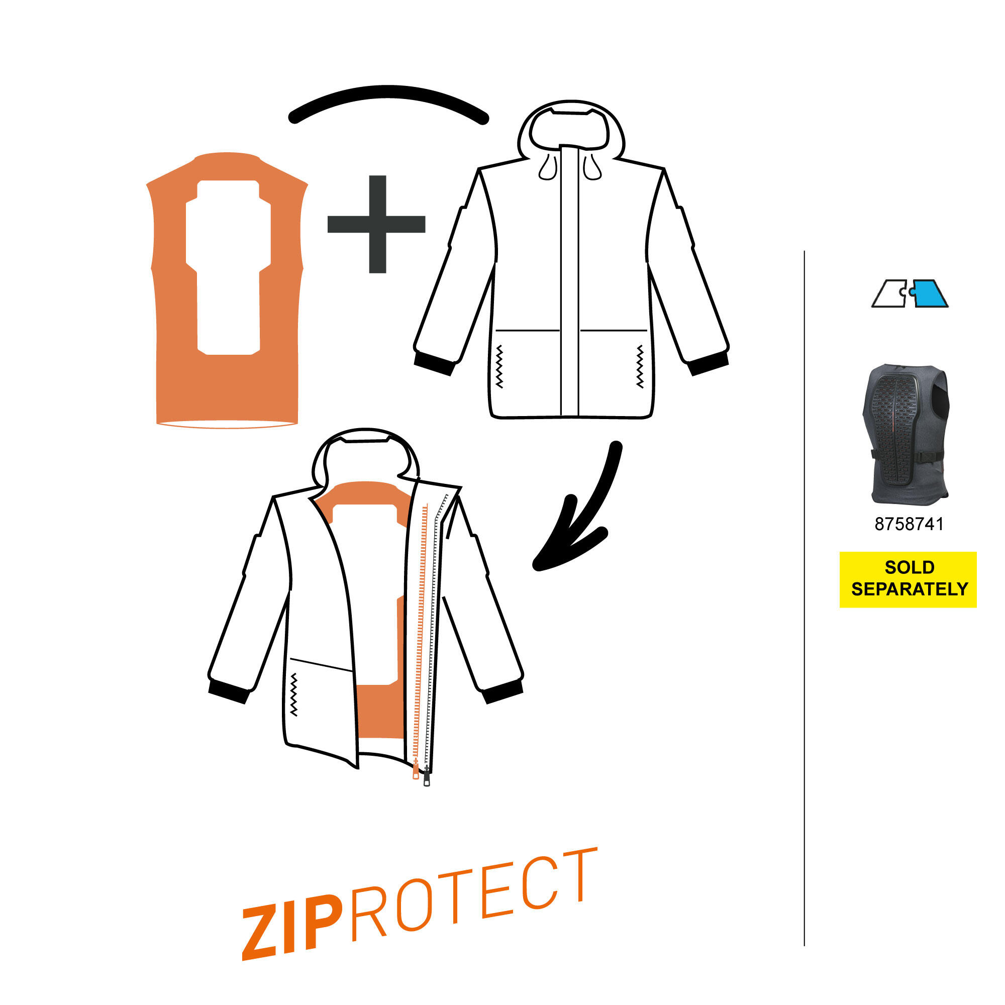 Women’s 3-in-1 Snowboard Jacket – SNB 900 - DREAMSCAPE