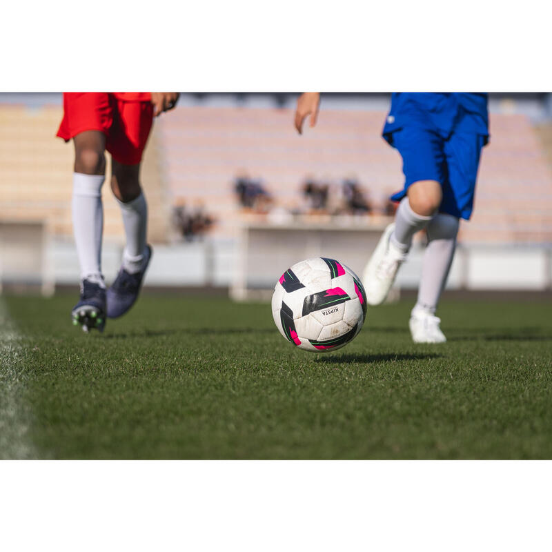 Balón de fútbol cosido a máquina TRAINING BALL talla 4 blanco