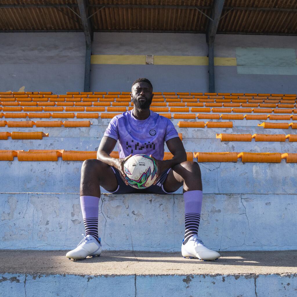 Futbalový dres s krátkym rukávom Viralto II Parma modro-fialový