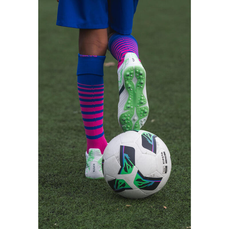 Chaussettes de Football Viralto Junior Bleu et Rose