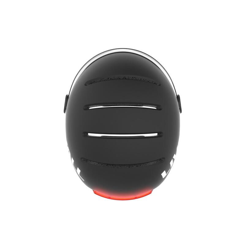 Casco Urban Livall Smart Nero Luci STOP L23