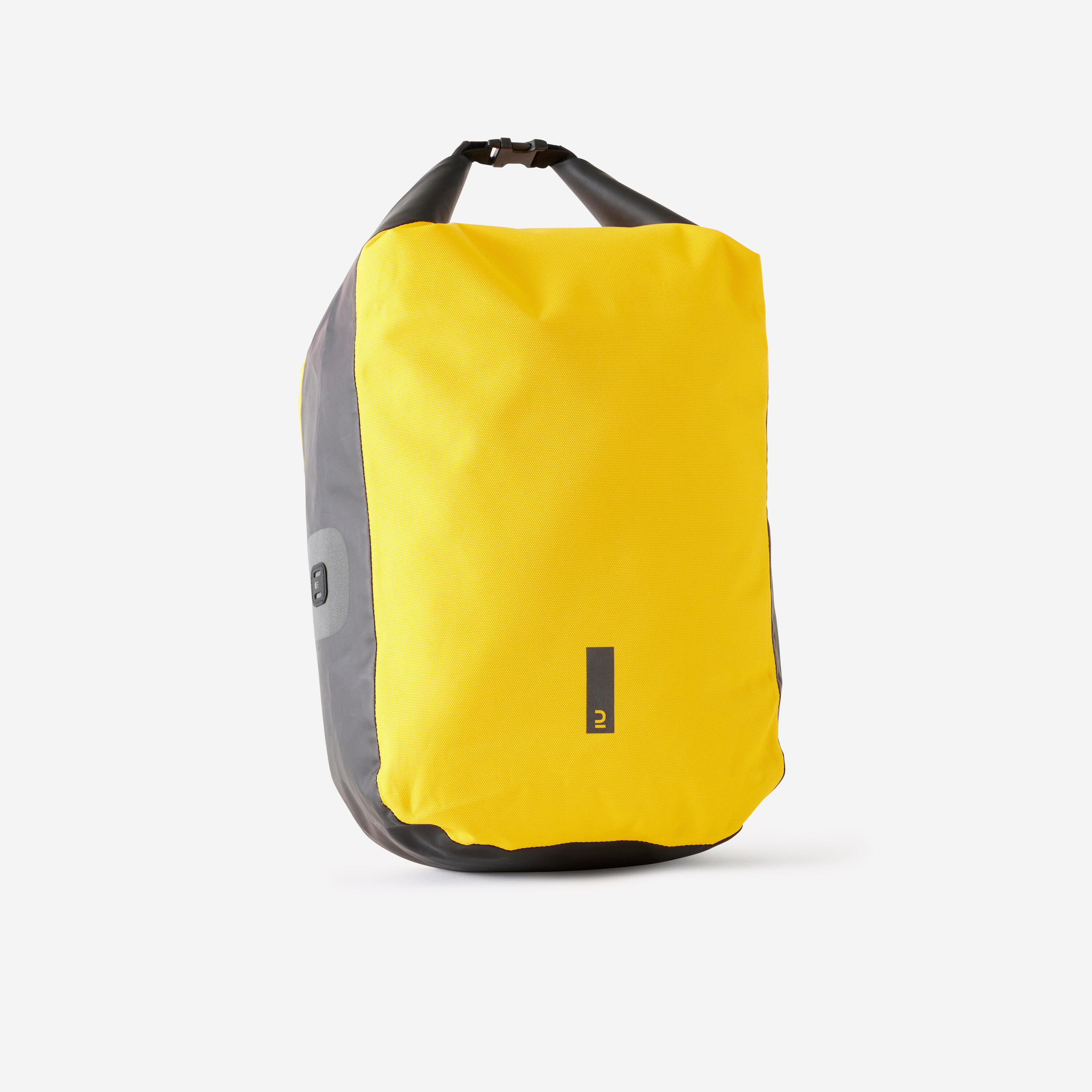 20 L Waterproof Bike Bag for Pannier Rack 500 - Yellow 1/6