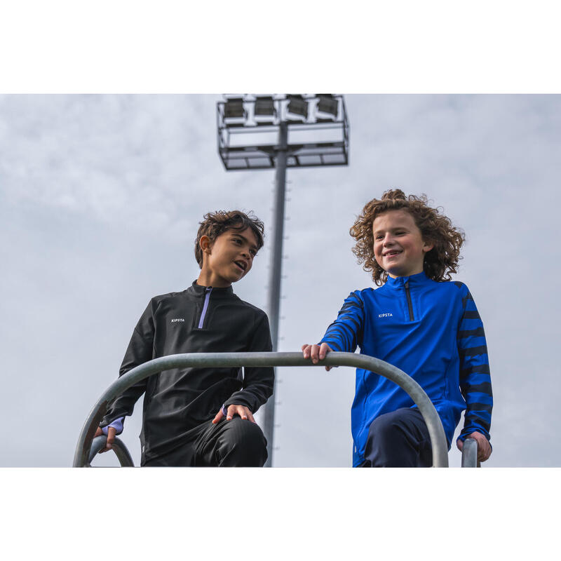 Çocuk Futbol Sweatshirt - Lacivert/Mavi - Viralto