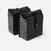 SACOCHE DOUBLE VELO 2X20L 500 NOIRE