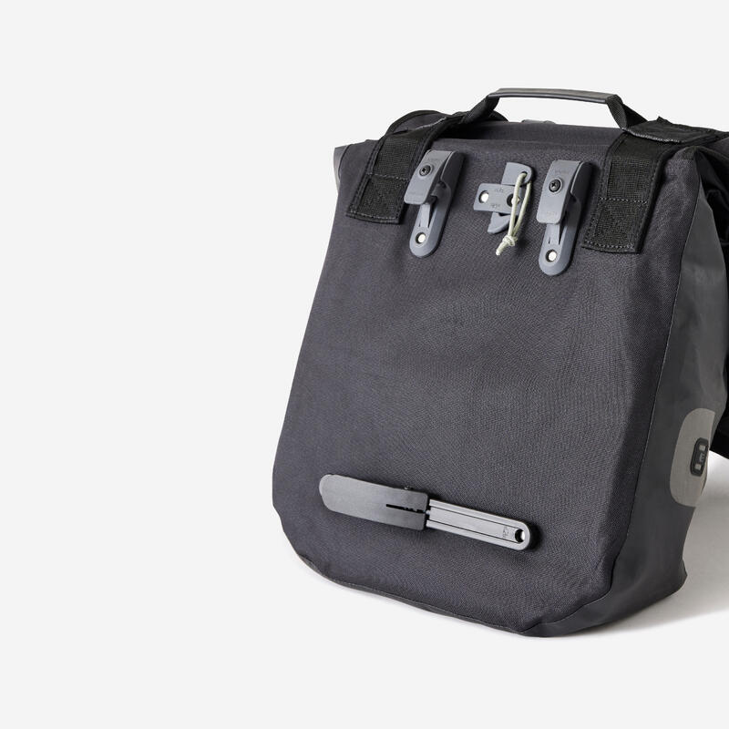 Doppel-Fahrradtasche 540 2 × 20 Liter wasserdicht für Gepäckträger