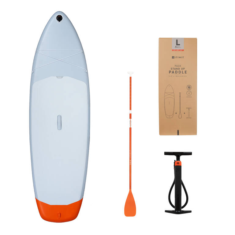 Inflatable SUP board pack (10'/35_QUOTE_/6_QUOTE_) - 1 or 2 persons up to 130 kg