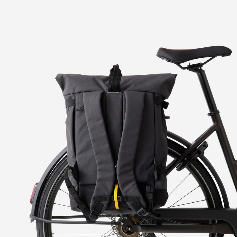 Rucsac portbagaj simplu 1X25 L Negru 