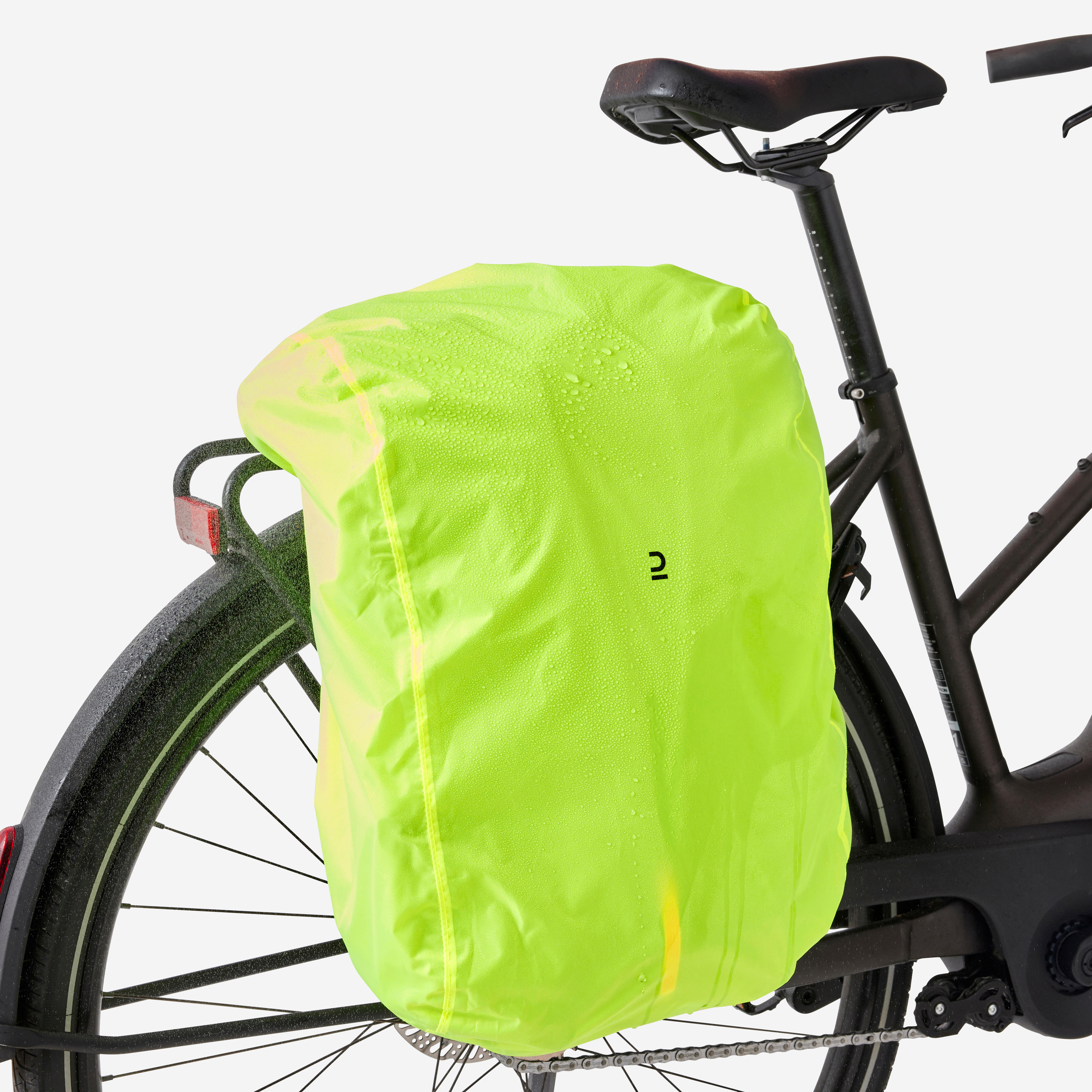 Cycling Single Pannier Rack Backpack 25 L - BTWIN