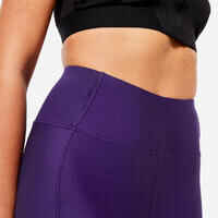 Women's Fitness Cardio Leggings with Phone Pocket - Purple/Lilac